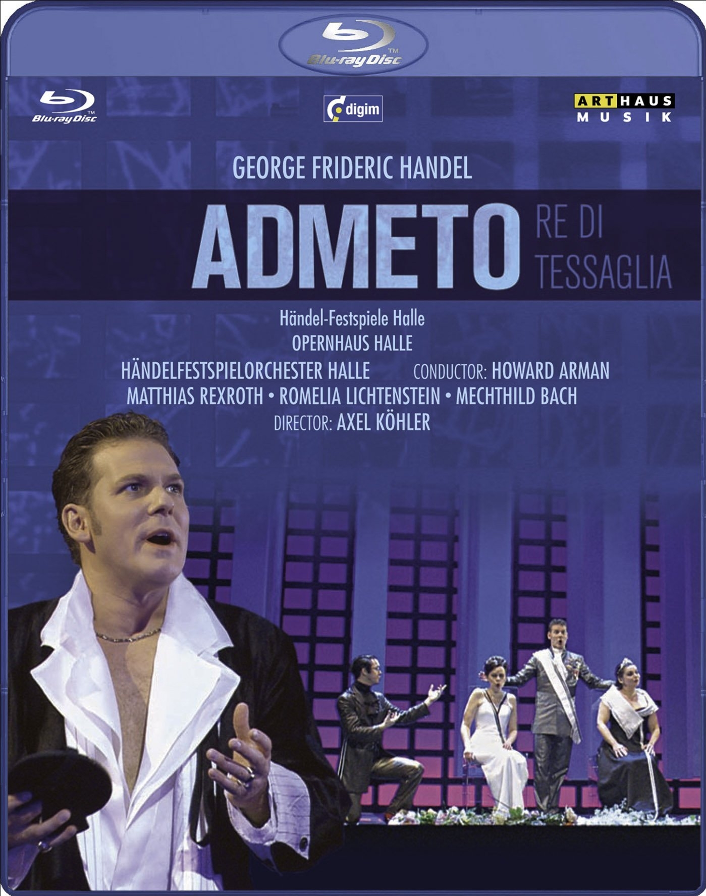 Admeto Handel Blu-ray 