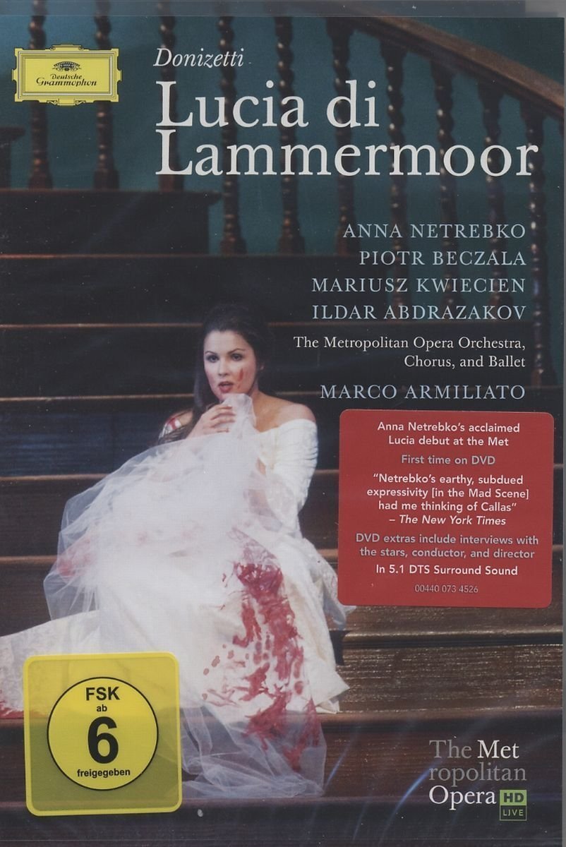 その他 Donizetti: Lucia Di Lammermoor [Blu-ray] Donizetti: Lucia di Lammermoor Blu-ray (The Metropolitan