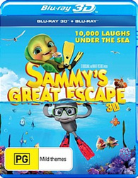 A Turtle's Tale 2: Sammy's Escape from Paradise DVD Blu-ray 3D