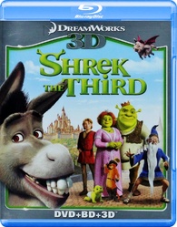 Shrek The Third 3D Blu-ray (Shrek Tercero) (Mexico)