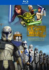 Star Wars Clone Wars (2003) The Complete Series 3 Seasons with 25 Episodes  on Blu-ray