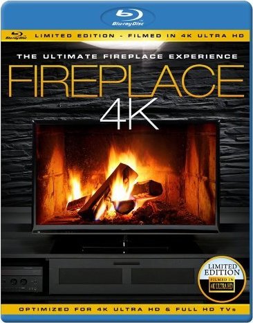 Fireplace 4K - The Ultimate Fireplace Experience Blu-ray (Limited