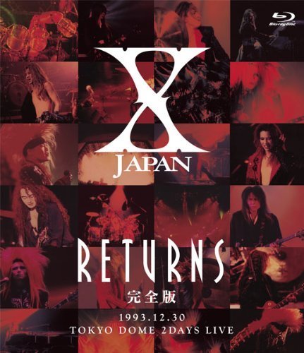 X JAPAN RETURNS 1993.12.30 Blu-ray (Complete Edition) (Japan)