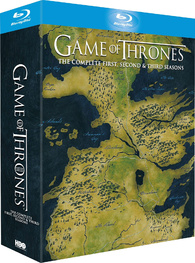 Game of Thrones: The Complete First, Second and Third Seasons Blu