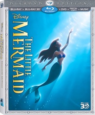 The Little Mermaid 3D Blu-ray (Diamond Edition | Music +)