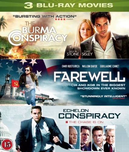 Burma Conspiracy Farewell Echelon Conspiracy Blu ray Norway