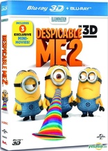 Despicable Me 2 3D Blu-ray (Blu-ray 3D + Blu-ray) (Hong Kong)