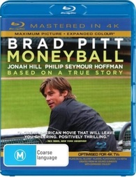 Moneyball Blu-ray (Mastered in 4K) (Australia)