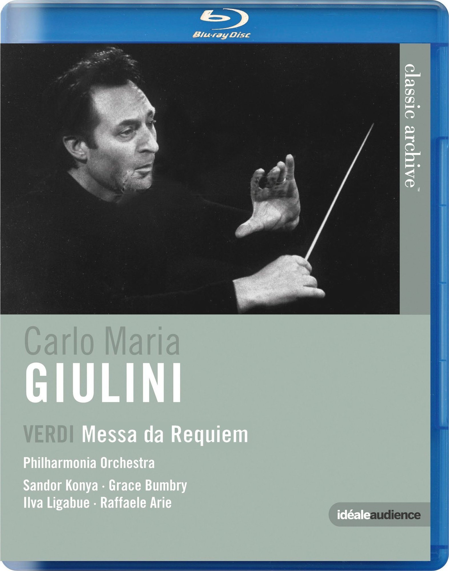 Verdi: Messa Da Requiem Blu-ray (Carlo Maria Giulini, Philharmonia