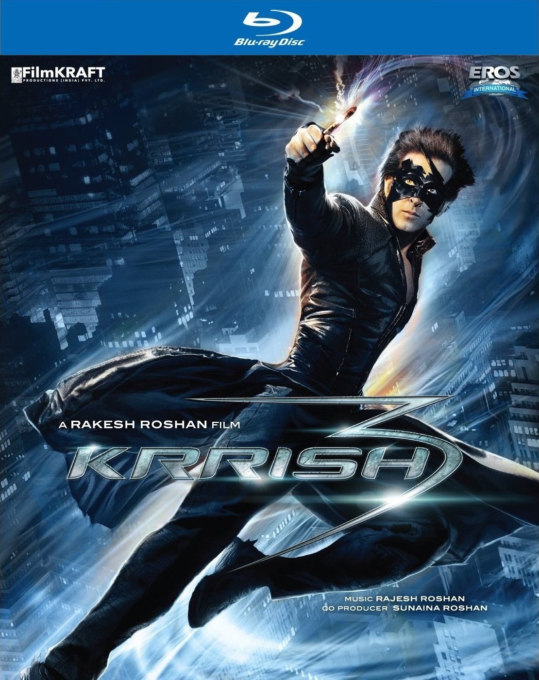 Krrish 3 Blu ray India