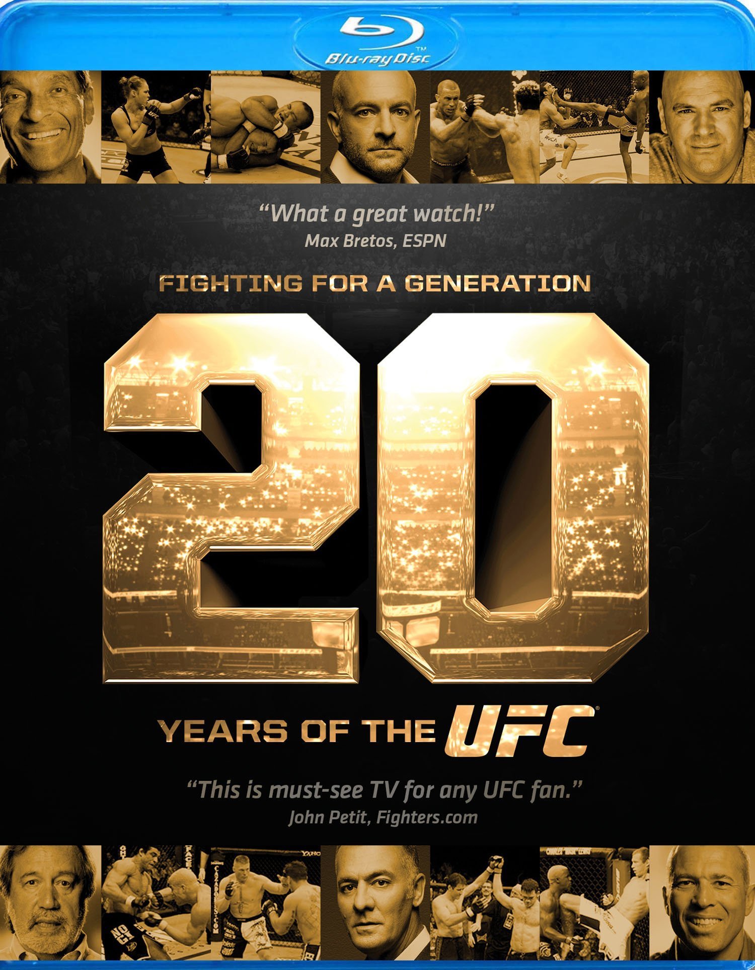 Fighting for a Generation: 20 Years of the UFC Blu-ray