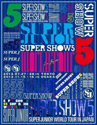 Super Junior World Tour - Super Show 5 Blu-ray (Japan)