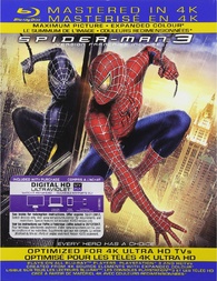 Spider-Man 3 Blu-ray (Mastered in 4K / Bilingual) (Canada)