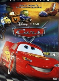 Cars DVD (Full Screen / Reframed Version)