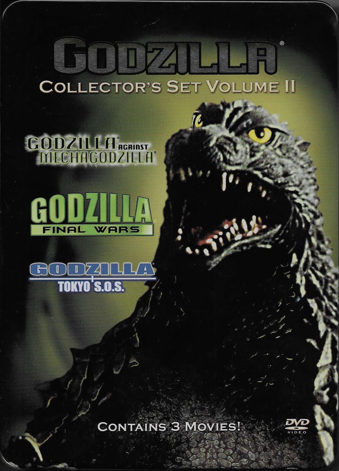 Godzilla Collector's Set Volume II DVD (Metal Box)