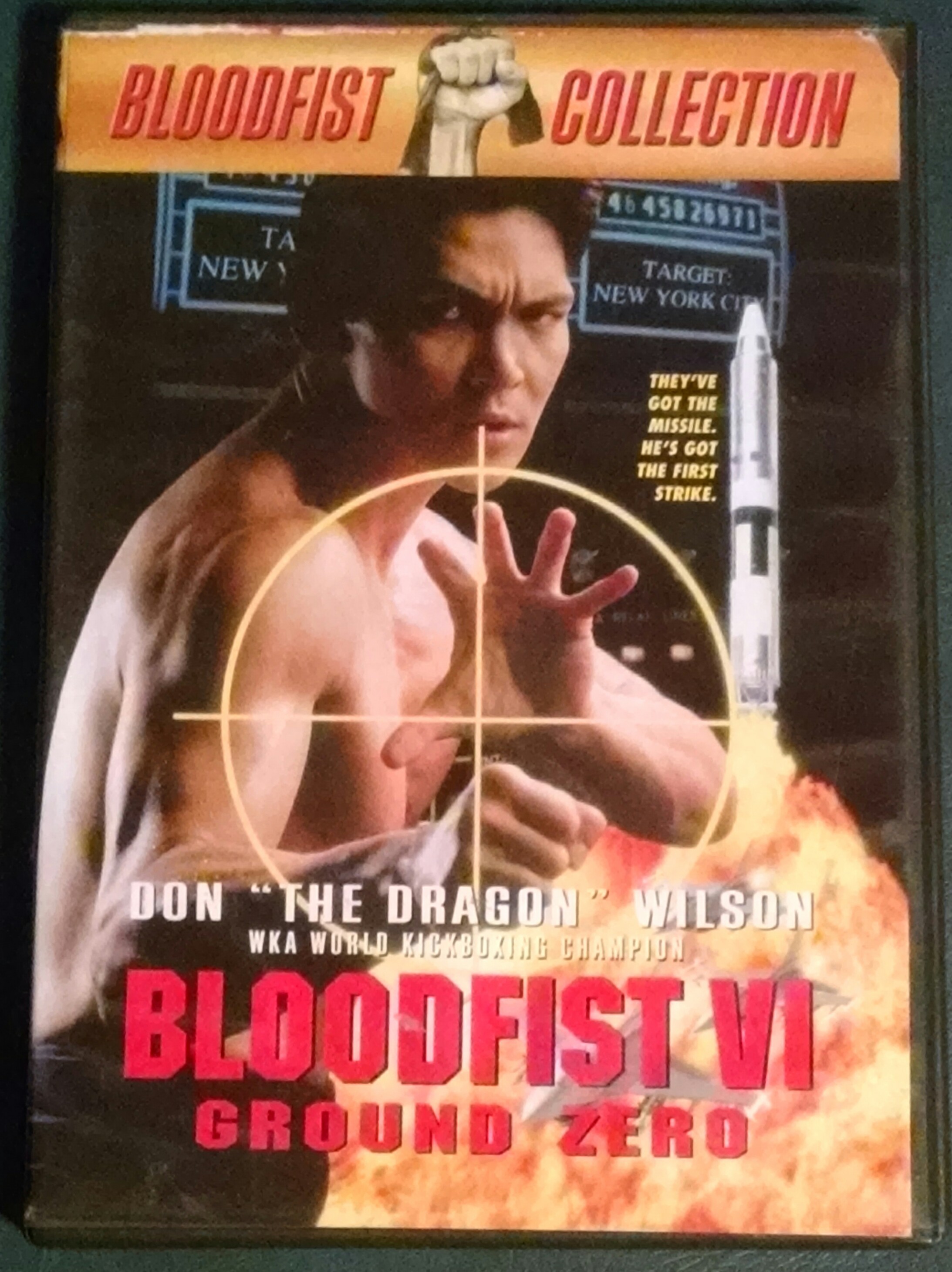 Bloodfist VI: Ground Zero DVD, image size:2186x2919
