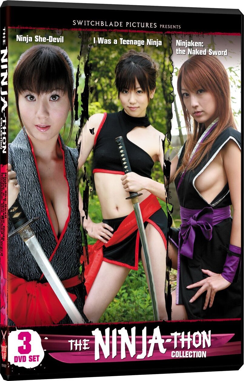 邦画・日本映画 The Ninja-Thon Coll. US DVD OUT OF PRINT The Ninja-Thon Collection: Ninja She-Devil / I Was a Teenage Ninja