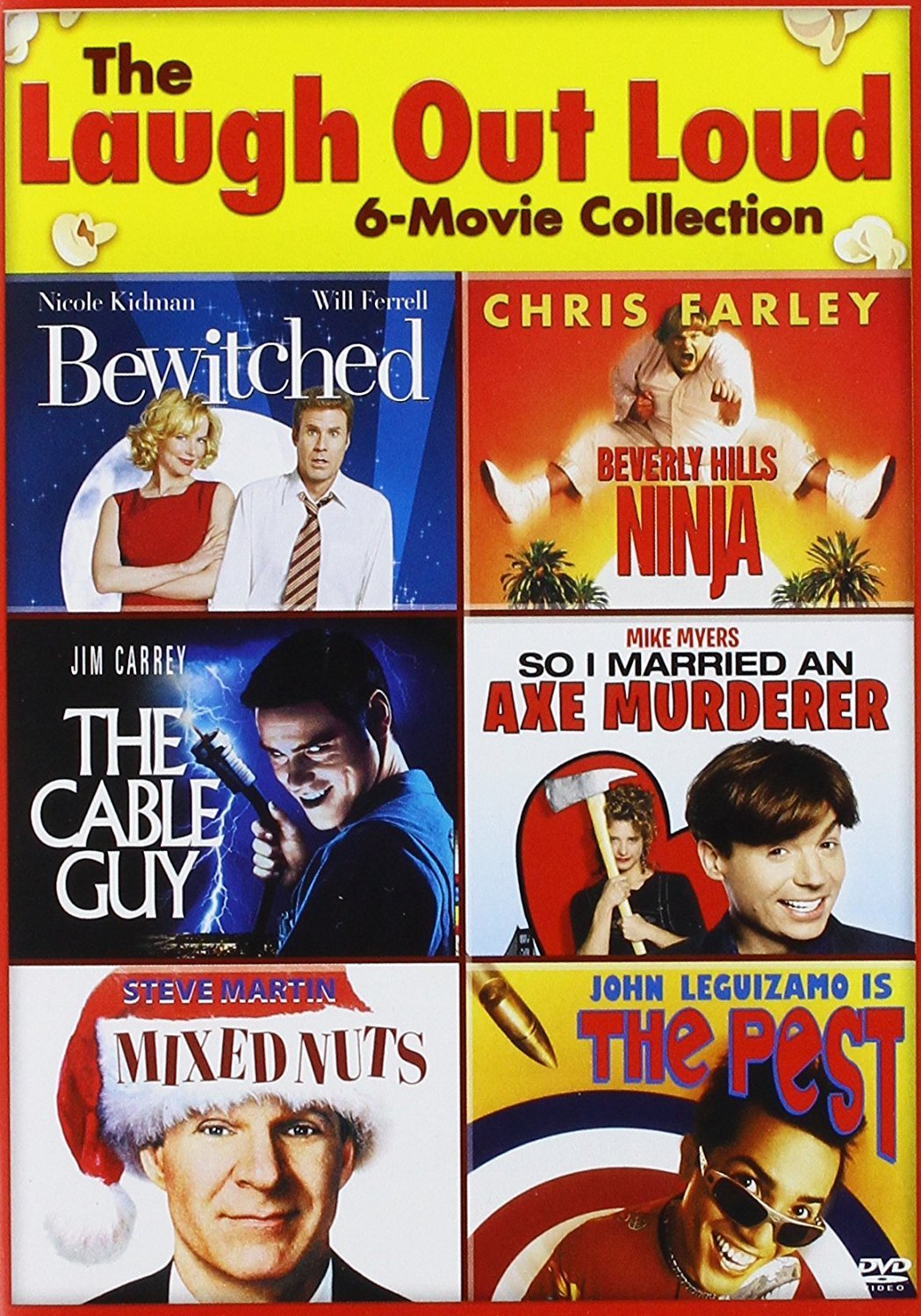 The Laugh Out Loud 6-Movie Collection DVD (Bewitched