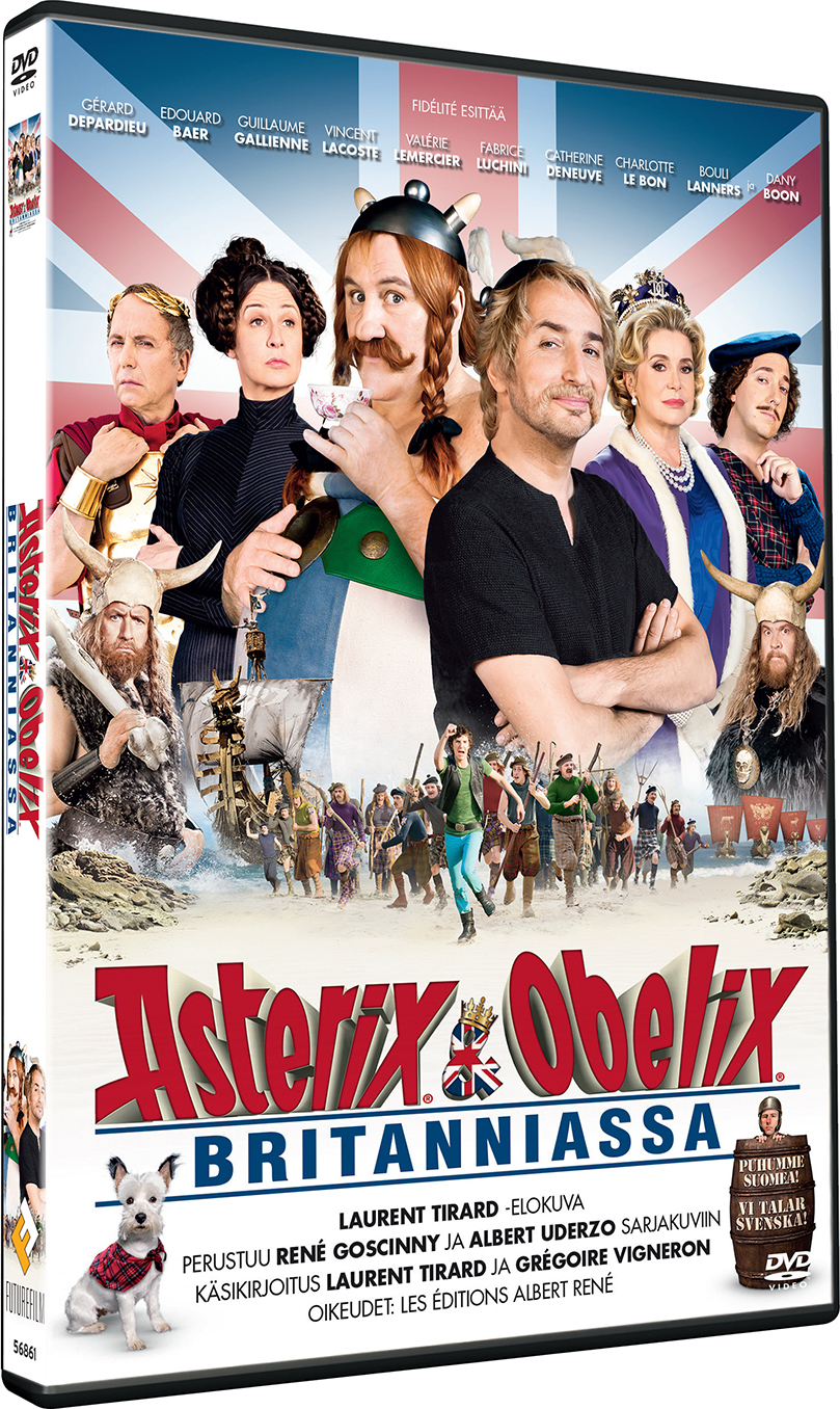 Asterix and Obelix: On Her Majesty's Secret Service DVD (Asterix ja Obelix  Britanniassa / Astérix et Obélix: Au Service de Sa Majesté) (Finland)