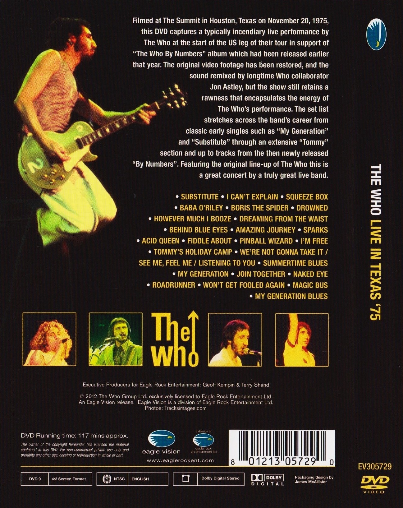 The Who: Live in Texas '75 DVD