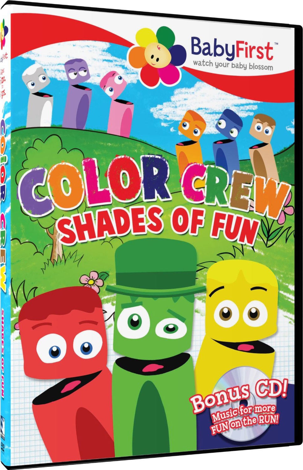 BabyFirst: Color Crew - Shades of Fun DVD (DVD + CD)