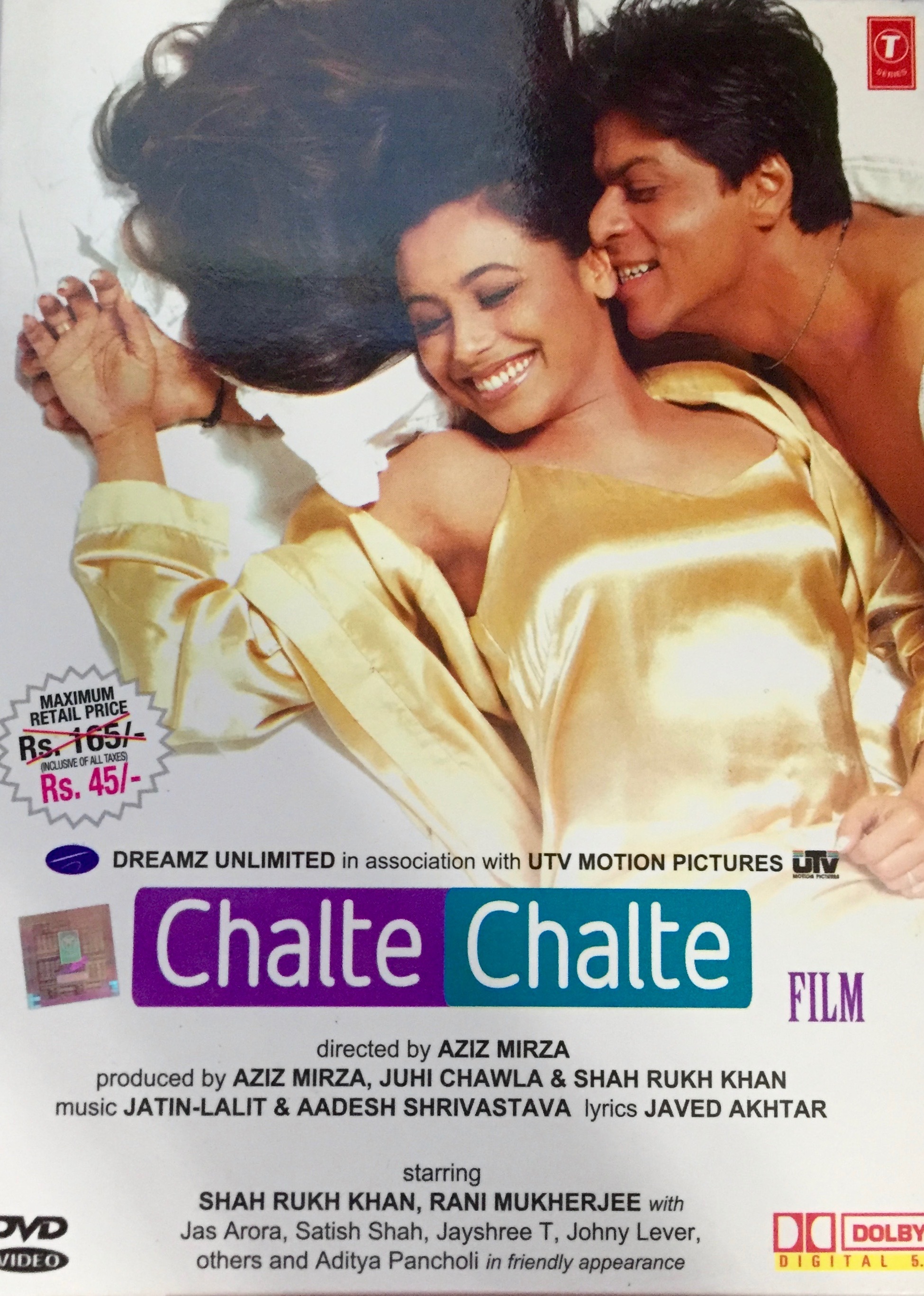 Chalte Chalte DVD