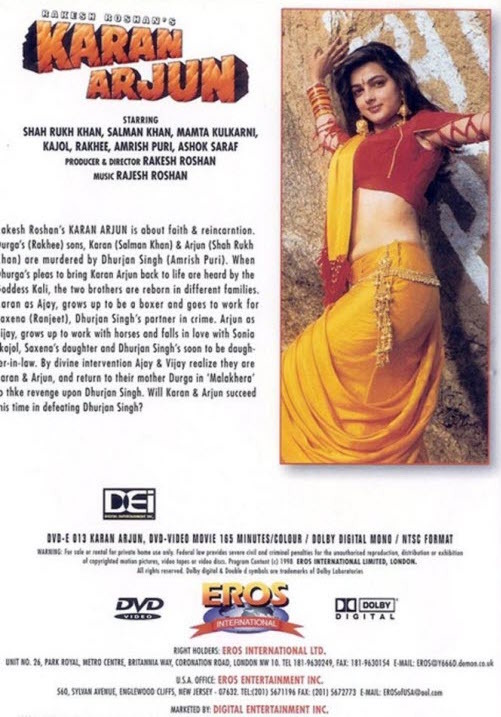 Karan Arjun DVD