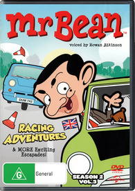 Mr. Bean: The Animated Series: Season 2, Volume 3 - Racing Adventures DVD  (Australia)