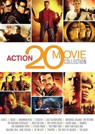 Action 20 Movie Collection DVD (S.W.A.T. / Basic / Maximum Risk ...
