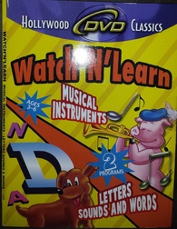 Watch' N' Learn: Musical Instruments and Letters Sounds and Words DVD