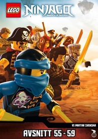 LEGO Ninjago: Masters of Spinjitzu 6, Episodes 55-59 DVD (Sweden)