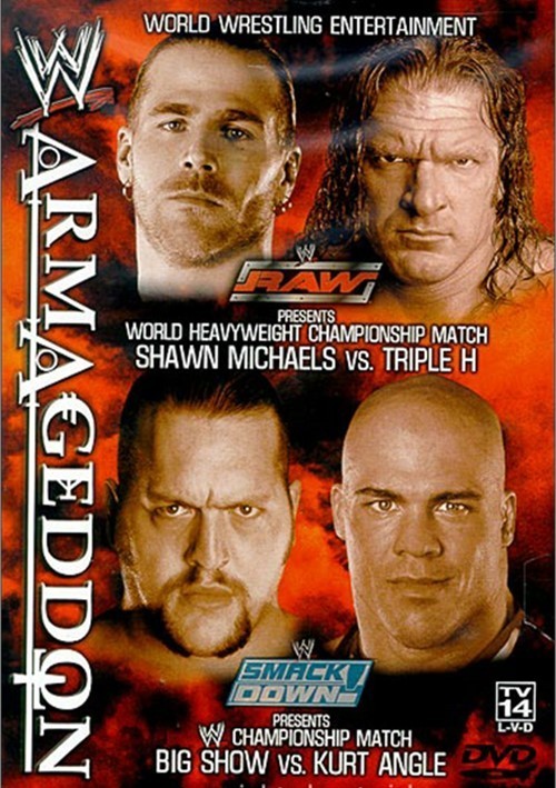 WWE Armageddon 2002 DVD