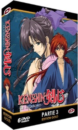 Rurouni Kenshin Part 01 Dvd 6 Dvds Book Gold Edition France