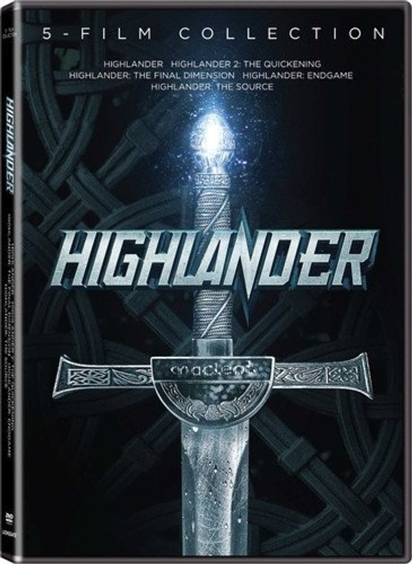 Highlander: 5-Film Collection DVD (Highlander / Highlander 2