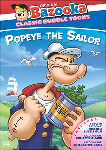 Popeye The Sailor DVD (Bazooka Classic Bubble Toons)