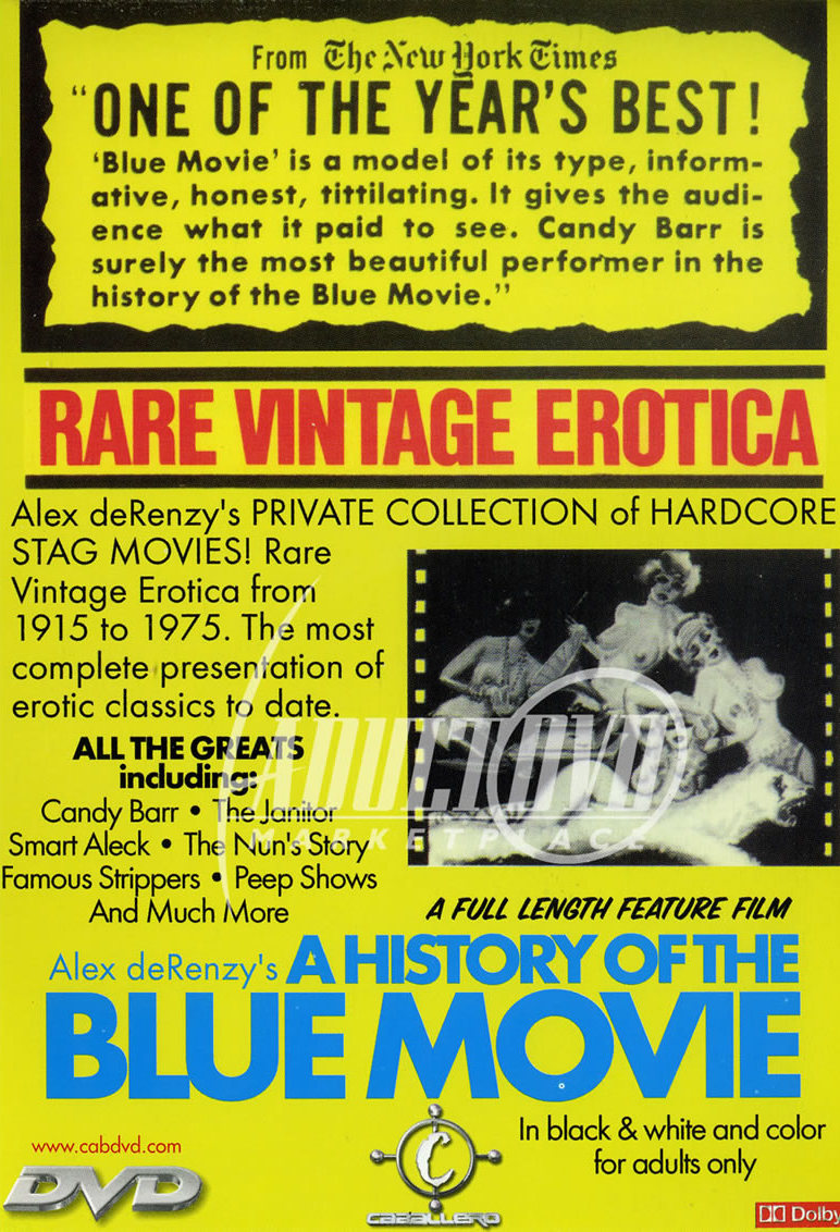 A History of the Blue Movie: Rare Vintage Erotica DVD