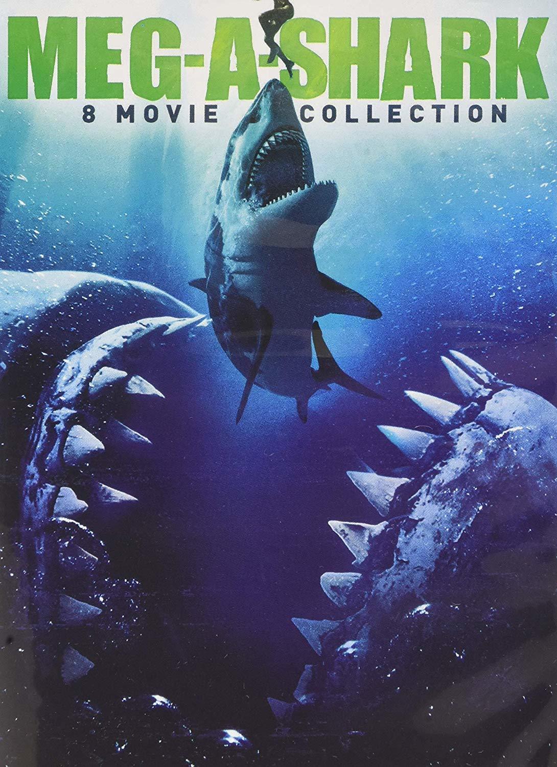 Meg-A-Shark Collection DVD (Toxic Shark / Sharks in Venice / Malibu Shark  Attack / Sharkman / Shark Attack / Shark Attack 2 / Shark Attack 3:  Megalodon / Shark Zone)