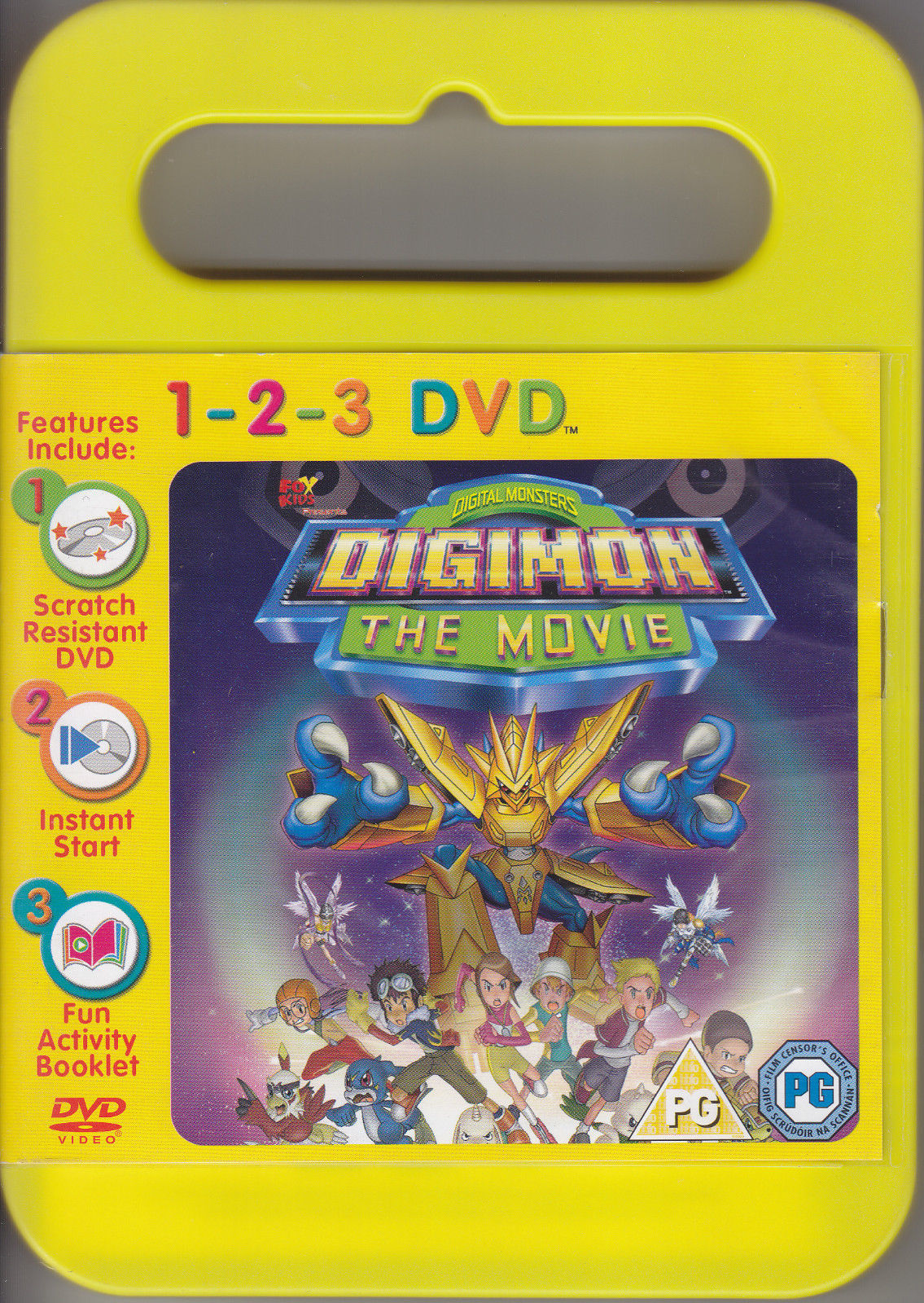 Digimon The Movie DVD 1 2 3 DVD Ireland