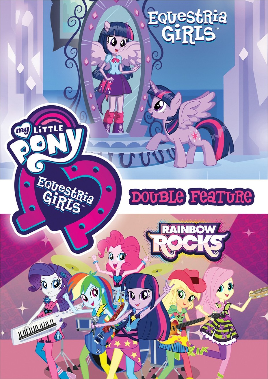 Rainbow Rocks My Little Pony & Equestria Girls on Blu-ray Disc