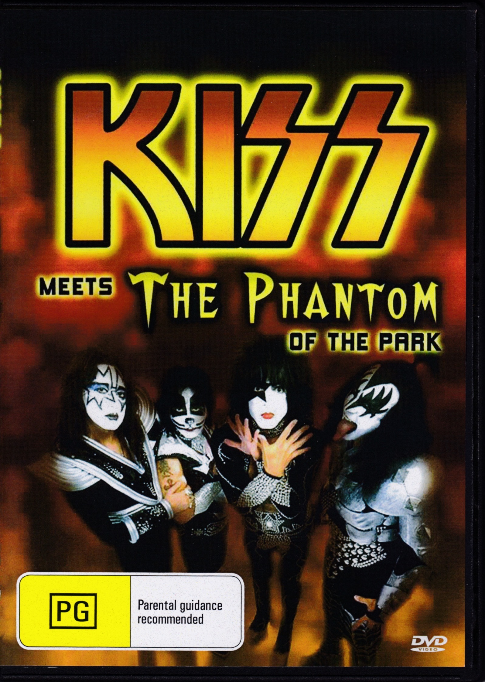 KISS Meets The Phantom Of The Park DVD (Australia)