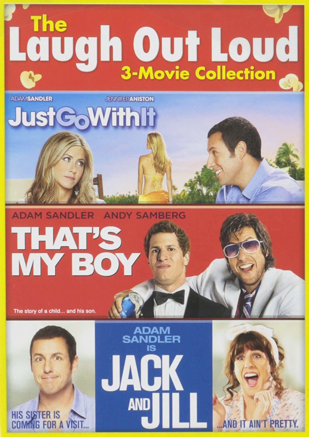 The Laugh Out Loud 3-Movie Collection DVD (Just Go with It