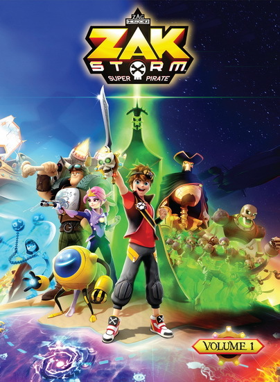 Zak Storm: Super Pirate - Volume 1 DVD (DigiPack) Zak Storm: Super Pirate - Volume 1 DVD (DigiPack)