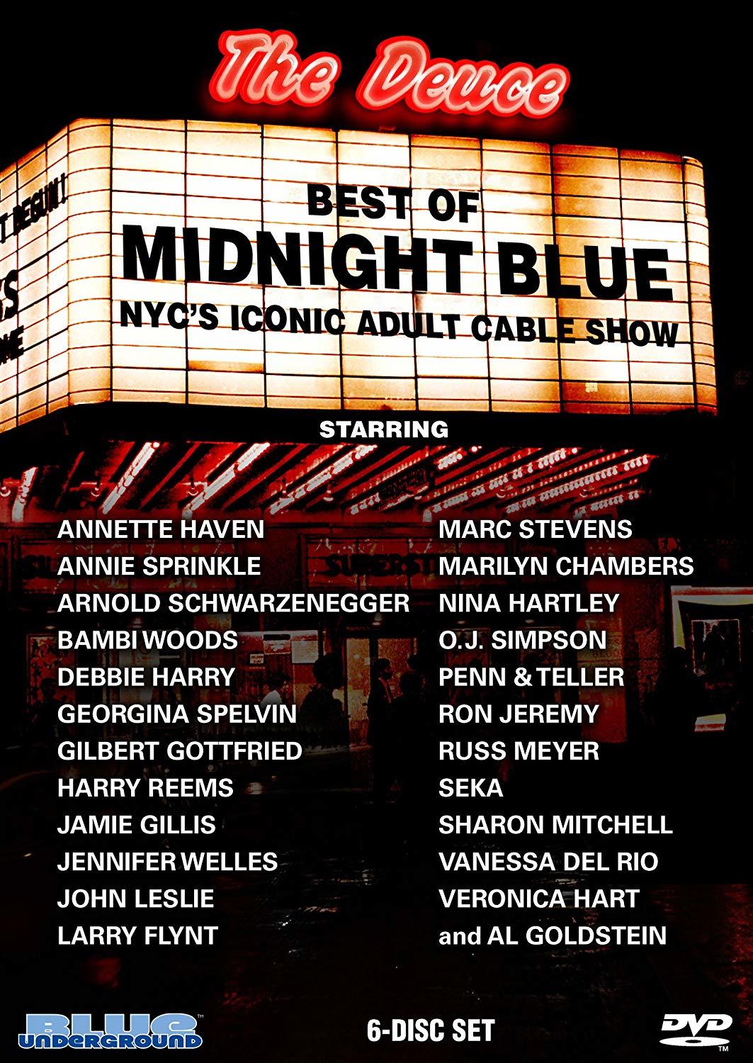 1063px x 1500px - Best of Midnight Blue: NYC's Iconic Adult Cable Show DVD