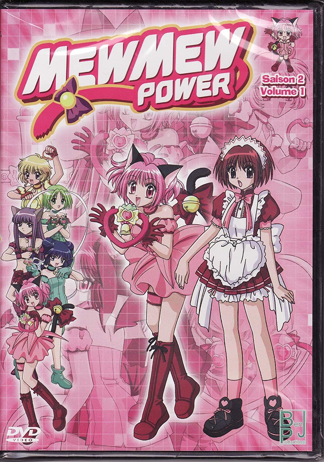 Tokyo Mew Mew New Season 1+2 Anime DVD English Subtitle Free Shipping