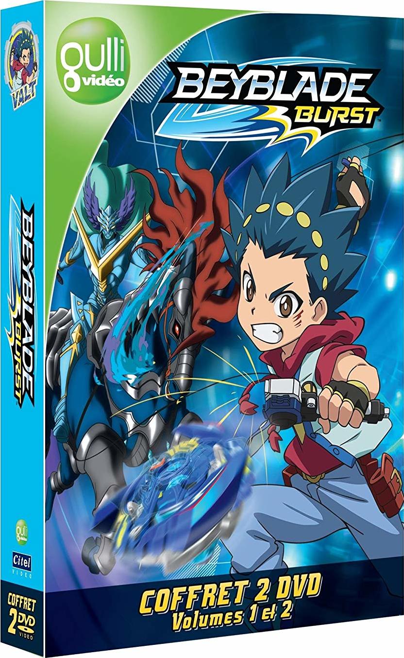 Beyblade Burst Vol 1 And 2 Dvd France