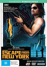 Escape From New York DVD (Classics Remastered) (Australia)