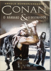 Conan: O Bárbaro and O Destruidor DVD (Brazil)