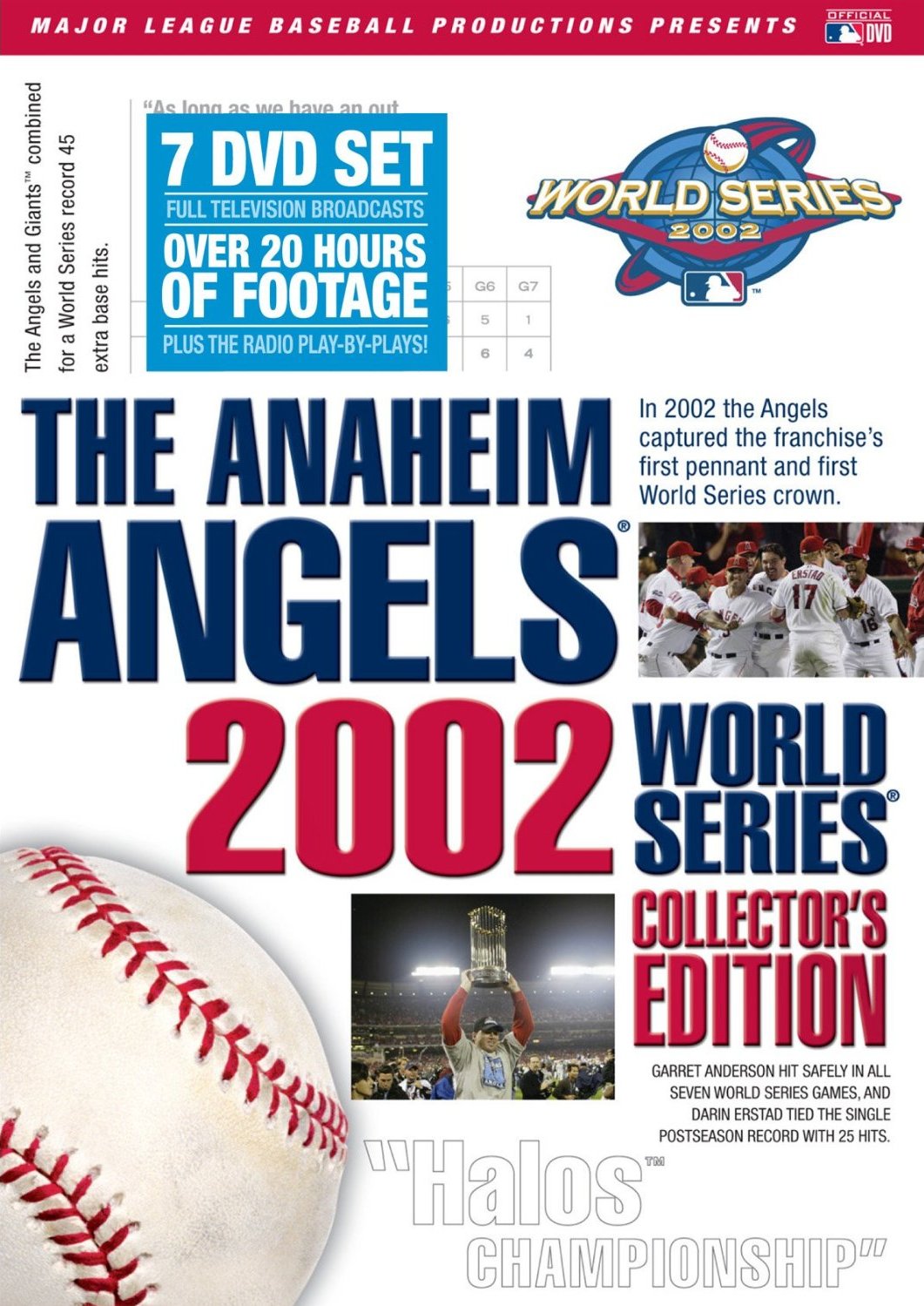 2002 World Series Video - Anaheim Angels DVDs and Blu-rays