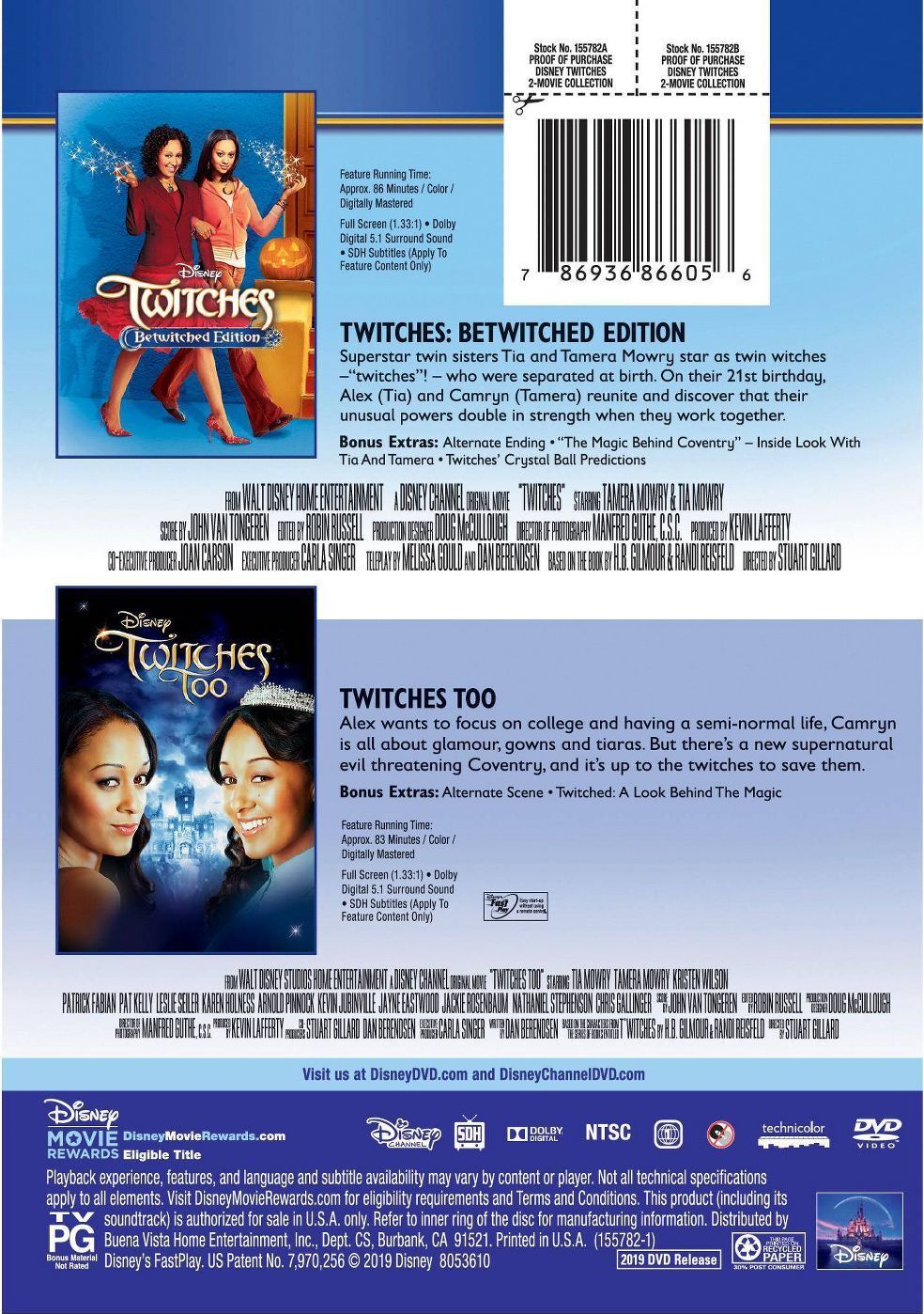 その他 Twitches 2-Movie Collection [DVD] Amazon.com: Twitches 1 And 2 : Kristen Wilson, Tamera Mowry