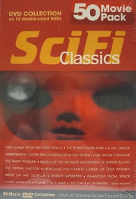50 Movie Pack: Sci-Fi Classics DVD